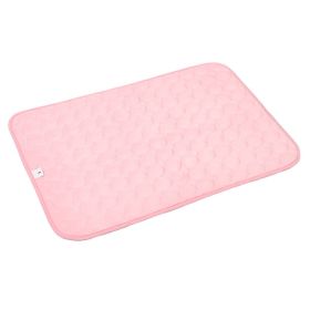 Double-sided Thermal Dog Bed Matching (Option: Pink-L)